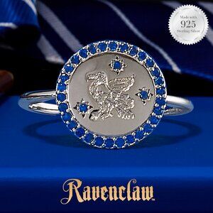 Harry Potter Hogwarts Pride Ravenclaw ring, 925 Sterling Silver